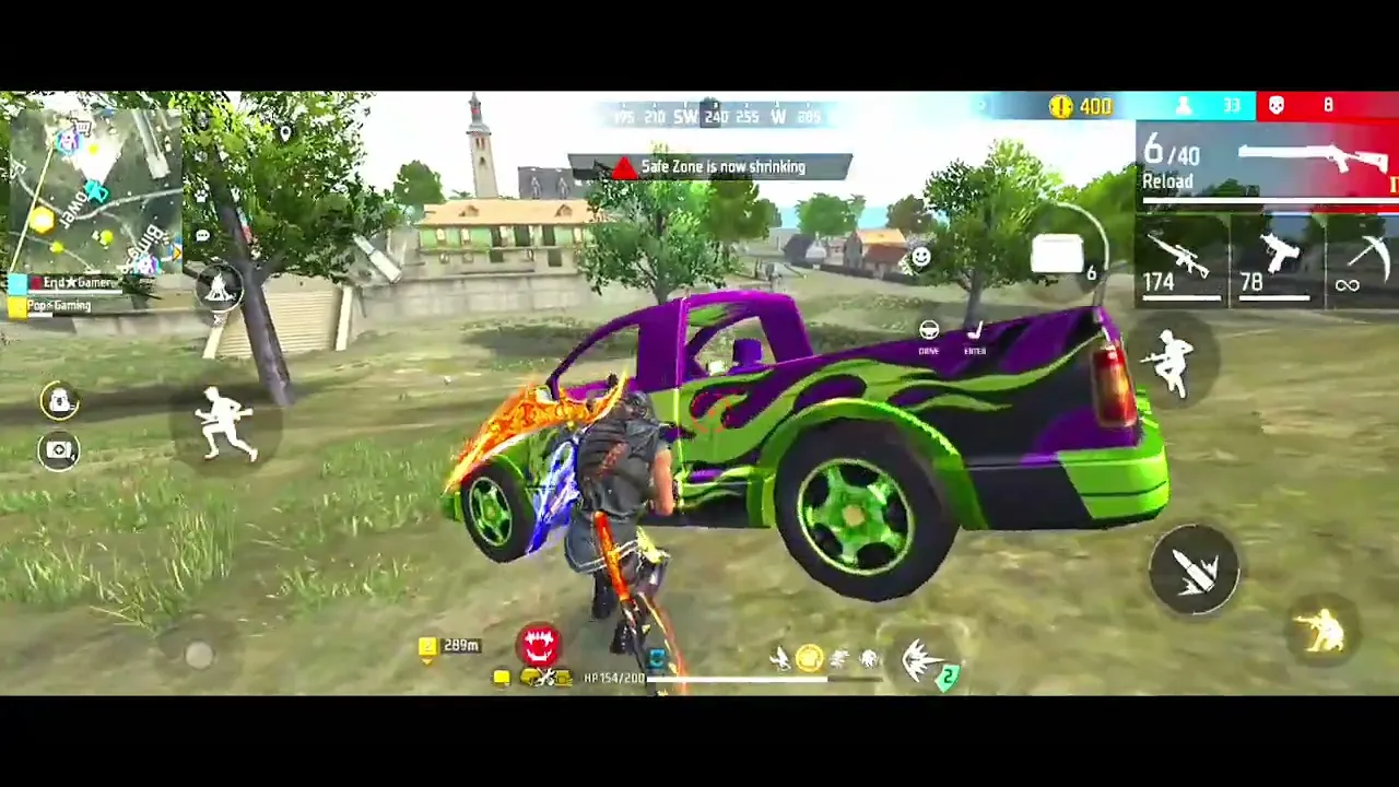 FREEFIRE Duo vs Squad M1014 + Woodpecker 18 Kills Totel Garena Free Fire l End Gamer