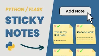 Building a Sticky Notes App with Flask Python Tutorial