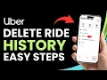 How to Delete Uber History PH
