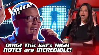 Download His AMAZING VOCAL RANGE left the coaches SPEECHLESS in The Voice Kids! MP3