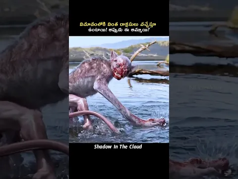 విమానంలోకి వింత రాక్షసులు వచ్చేస్తూ ఉంటాయి! అప్పుడు ఈ అమ్మాయి? #kncineview #telugunews #telugushorts