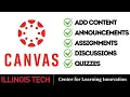 Canvas Overview in 7 Minutes