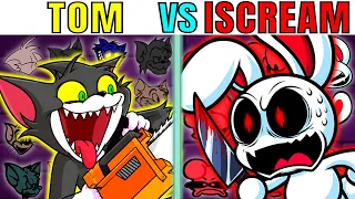 Tom VS Iscream | Gameplay VS Playground | FNF Character Test