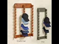 Wood Cap Display Wall Rack