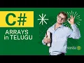 Mastering Arrays in C Tutorial Learn How to Manipulate Data Efficiently Arrays in C in Telugu