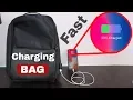 Awesome Fast Phone Charging Smart Bag by Hindi Tutorials