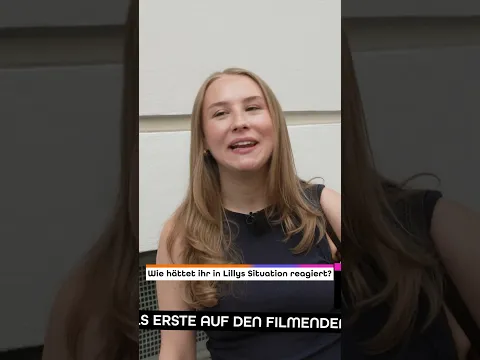 Zivilcourage pur: Wie Lilly reagiert hat, als sie einen Übergriff bemerkt #DieFrage