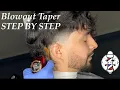 Blowout Taper Textured Fringe Barber Tutorial
