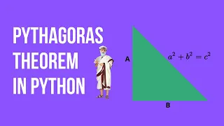 Pythagoras Theorem In Python Python Projects