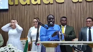 CANTORA: MICHELLE DO PANDEIRO | CONGRESSO UNIFICADO 2024 | DIA COM DEUS | 07/09/202