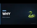Python Tutorial Why Python History Features Why Learn It