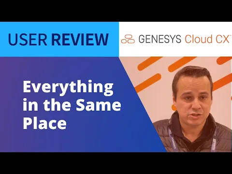 Thumbnail for [PORTUGUESE] Executive Director's Honest Take | Genesys Cloud CX Review