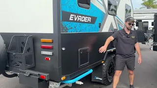 x series evader 17ft full height hybrid walkthrough with coen from hervey bay caravans