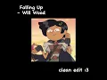 Falling Up - Will Wood Clean Edit D