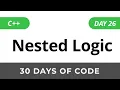Day 26 Nested Logic - 30 Days of Code HackerRank Solutions