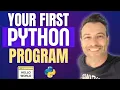 2 1 Writing your first Python Program Python Course for Beginners