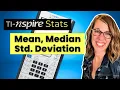 Master Statistics with the TI-NSpire Mean Standard Deviation and More