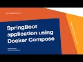 SpringBoot application with MySQL using Docker