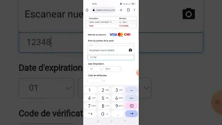 طريقة كتابة معلومات بطاقة البنكية في اي موقع 