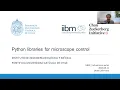 Microscope control with pure Python Micro Manager Napari Tutorial by Talley Lambert