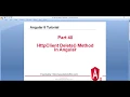 Part-40 HttpClient Delete Method in Angular Angular 8 Tutorials