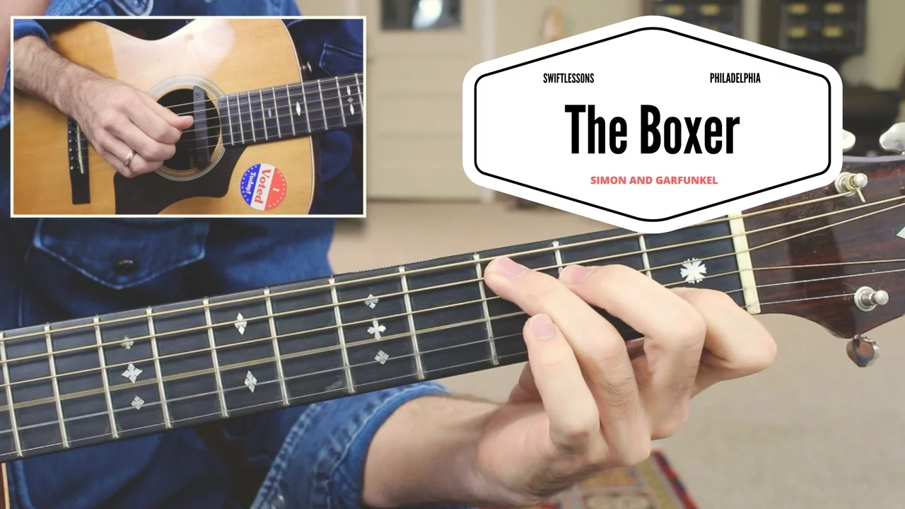 How to Play "The Boxer" - Simon and Garfunkel Complete Guitar Lesson