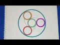 Circular Geometric Patterns And Designs Drawing Tutorial