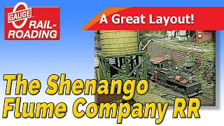 O Gauge Layout The Shenango Flume Company RR