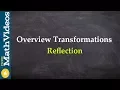 Overview transformations reflections - Online Tutor
