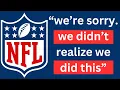 NFL SCREWS UP SCHEDULE Has NO IDEA That They Didn t Schedule Any Week 8 Byes