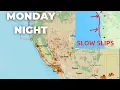 Northern California Eart uake activity with increasing Cascadia tremor once again Monday Night
