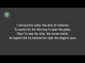 Rhapsody - Emerald Sword (Lyrics)