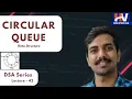Circular Queue Operations Implementation Hindi DSA Series Lecture - 42
