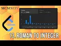 Leetcode 13 Roman To Integer C