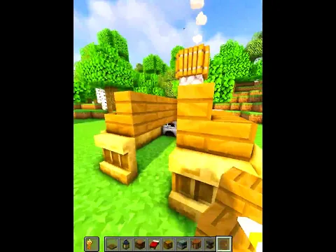 Minecraft First Day House💀