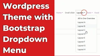 How to Integrate a Bootstrap Dropdown Menu Into A WordPress Theme Step-by-Step Tutorial