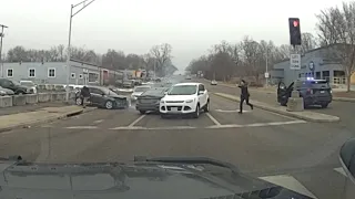 Brief pursuit leads to multi-vehicle crash - Independence Police Department