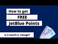 Free JetBlue Points w Jet Opinions Surveys review
