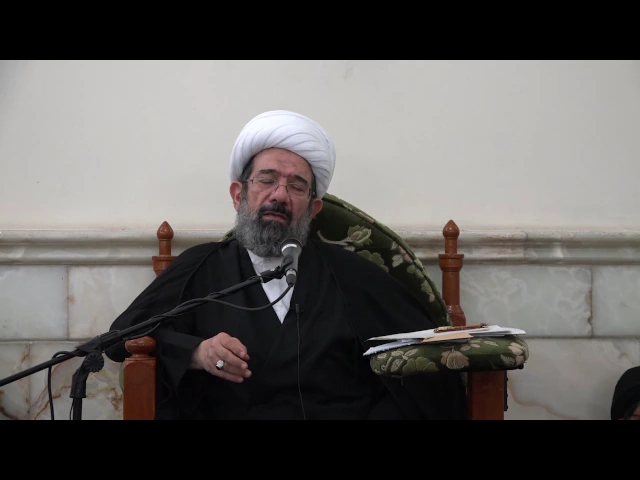 ⁣سماحة الشيخ  محمد باقر الايرواني ـ درس الأصول 1 صفر 1438