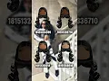 BERRY AVENUE HAIR CODES