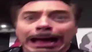 Tony stark screams