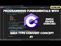 C Exercises - Programming Fundamentals with Csharp pt 1