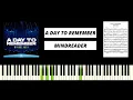 Lagu A Day To Remember - Mindreader (AMAZING PIANO TUTORIAL \u0026 COVER)