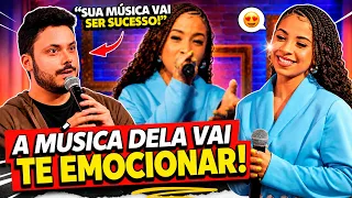 Melissa Esteves EMOCIONA cantando "Nunca Estive Só" no NOVO Jovens Talentos!