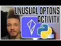 Unusual Options Activity In Python Using Polygon io API