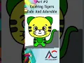 Coloring Cute and Adorable Tigers