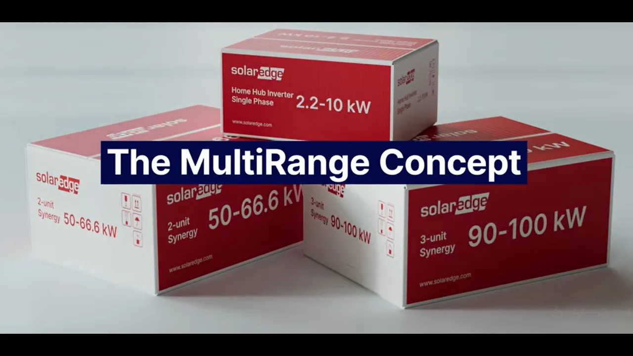 SolarEdge MultiRange installation video