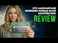 Citi AAdvantage Business World Elite Mastercard Review 2026 Airline Miles Business Travel Perks