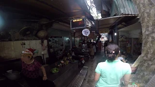 Food lane next to Hanoi’s main market