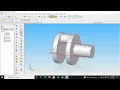 Shaft Exercise 02 on Solid Edge V20 of Solid Edge V20